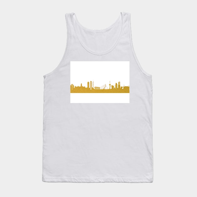 Golden Rotterdam Tank Top by 44spaces